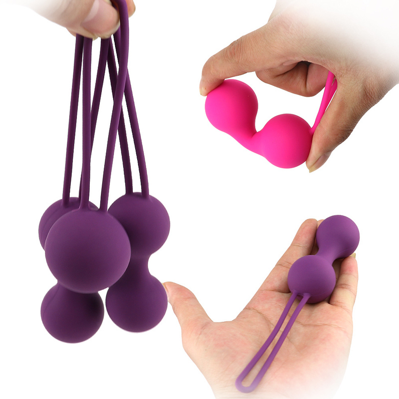 Vaginal Balls Trainer Sex Toys Silicone Ben Wa Balls Vagina Tightening Kegel Exerciser Vibrator Ball Women Adult Sex Product