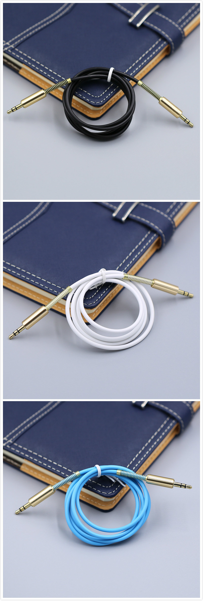 Hot Selling 3.5mm Jack Audio Car Audio Video Cable