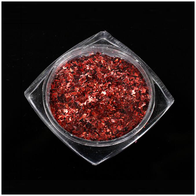 Aluminum Nail Flakes Sequins Powder Glitter for Nail Art Decoration