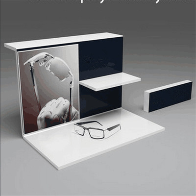 Pulley Type Stainless Steel Tube Type Glasses Display Rack for Shopping Mall