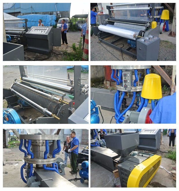 Co-Extrusion Rotary Head Double Layer Film Blowning Machine