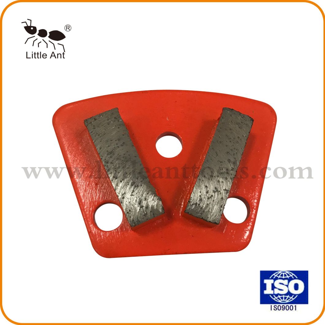 Good Diamond Tool Concrete Hard Grinding Shoe Trapezoid Grinding Blade