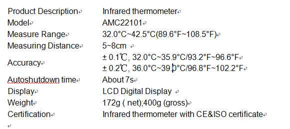 Forehead Thermometer, Digital Thermometer for Baby Use