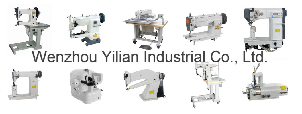 205 Cylindrical Bed Unison Feed Sewing Machine for Heavy Materials