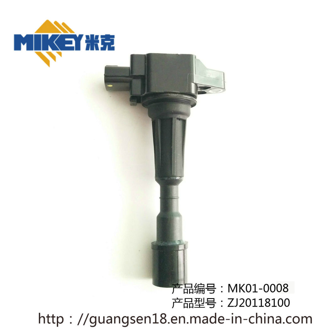 Ignition Coil. Mazda 3-Series (san cha) Bk 6 System GM Mx-5 3 Generations Gx-7 Ford Fiesta (test) . Product Model: Zj20118100.