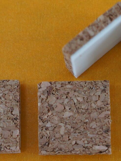 Cork Spacer Pads with PVC, Glass Protective Cork Pads