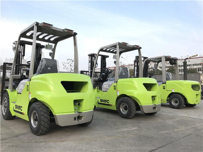 New Diesel 3 Ton Automatic Forklift