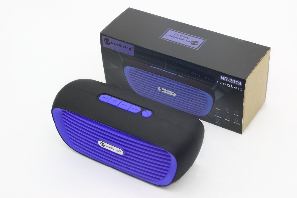 Mini Subwoofer Speaker Double Horn USB Mini Speaker Bass Sound FM Bluetooth Speaker