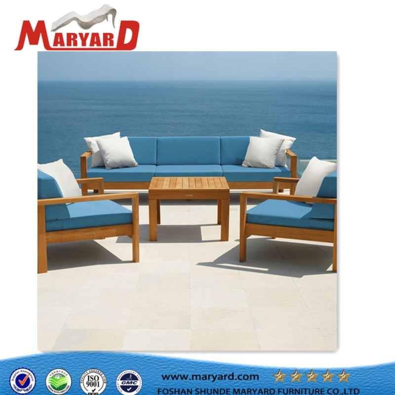 High Quality Teak Wood Sofa Sets New Outdoor Patio Furniture with Competitive Price