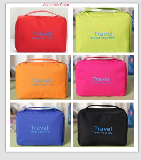 Korean Style Tear Proof Folding Wash Bag Travel Multifunctional Large Capacity Makeup Bag (GB#ZM)