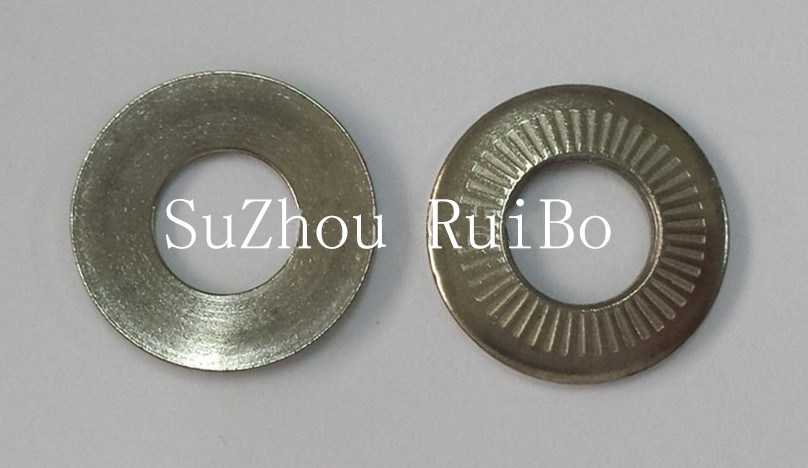 ISO Nfe25511 Single Side Tooth Flat Steel Spring Washer