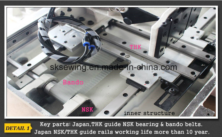Single Hand Automatic Lockstitch Pattern Sewing Machine 2516 3020