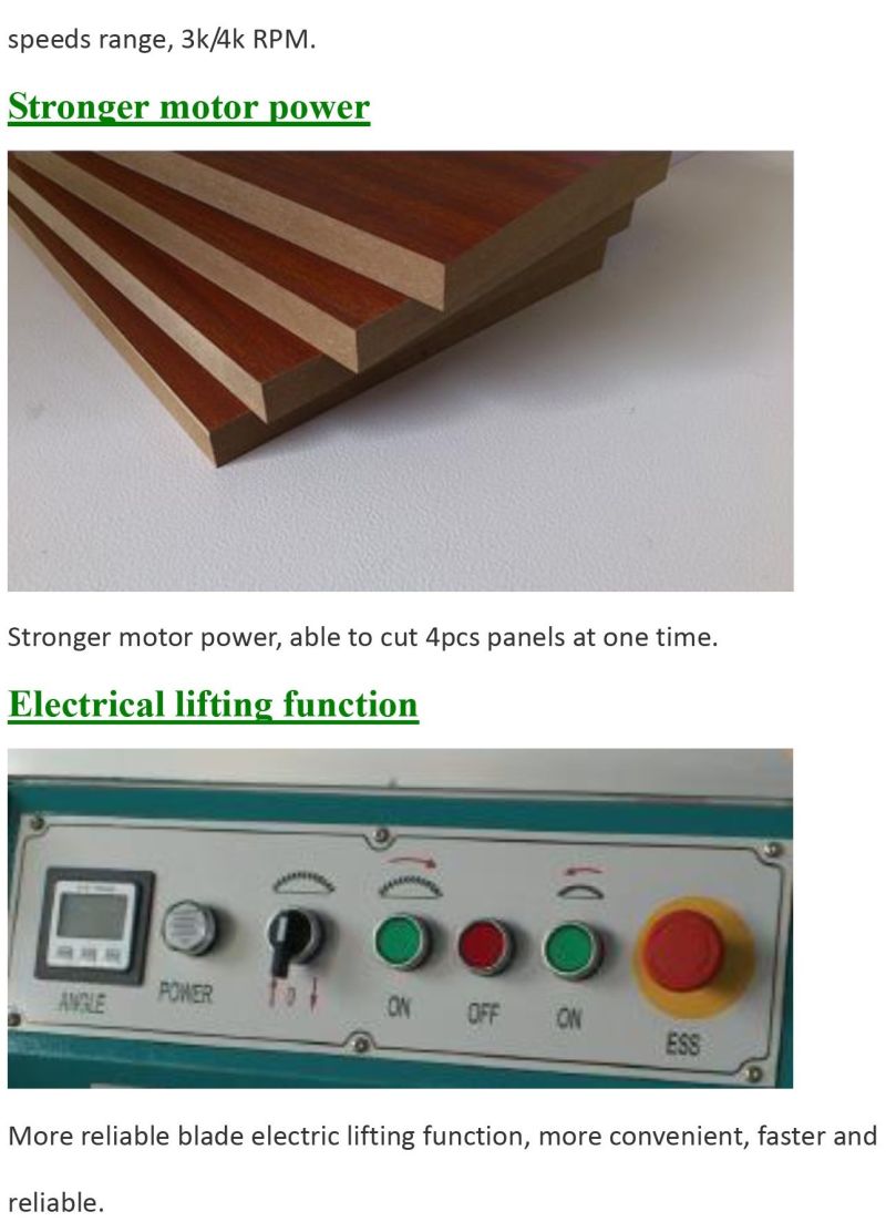 Wood Woodworking Panel Saw Sliding Table Saw Cutting Saw