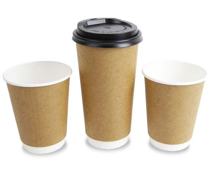 Printed Double Wall Paper Coffee Cups