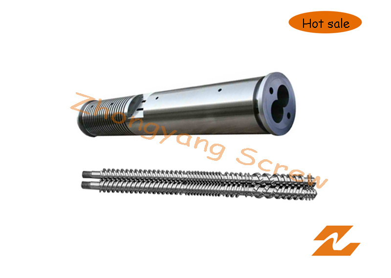 Twin Parallel Twin Screw and Barrel Bimetallic Screw Barrel for Recycled Plastic