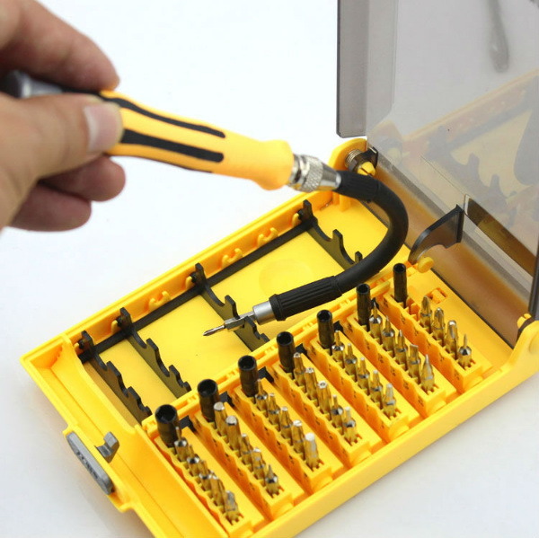 Multiple Mini Computer Repair Tool Kit 45-in-1 Screwdriver Set