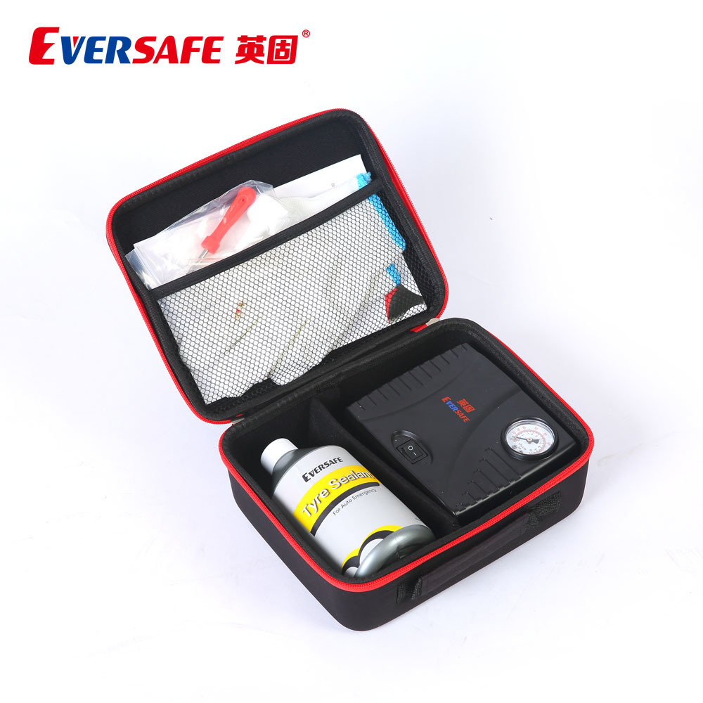 Eversafe 12V Portable Mini Tire Inflator Compressor Kit From China Manufacturer