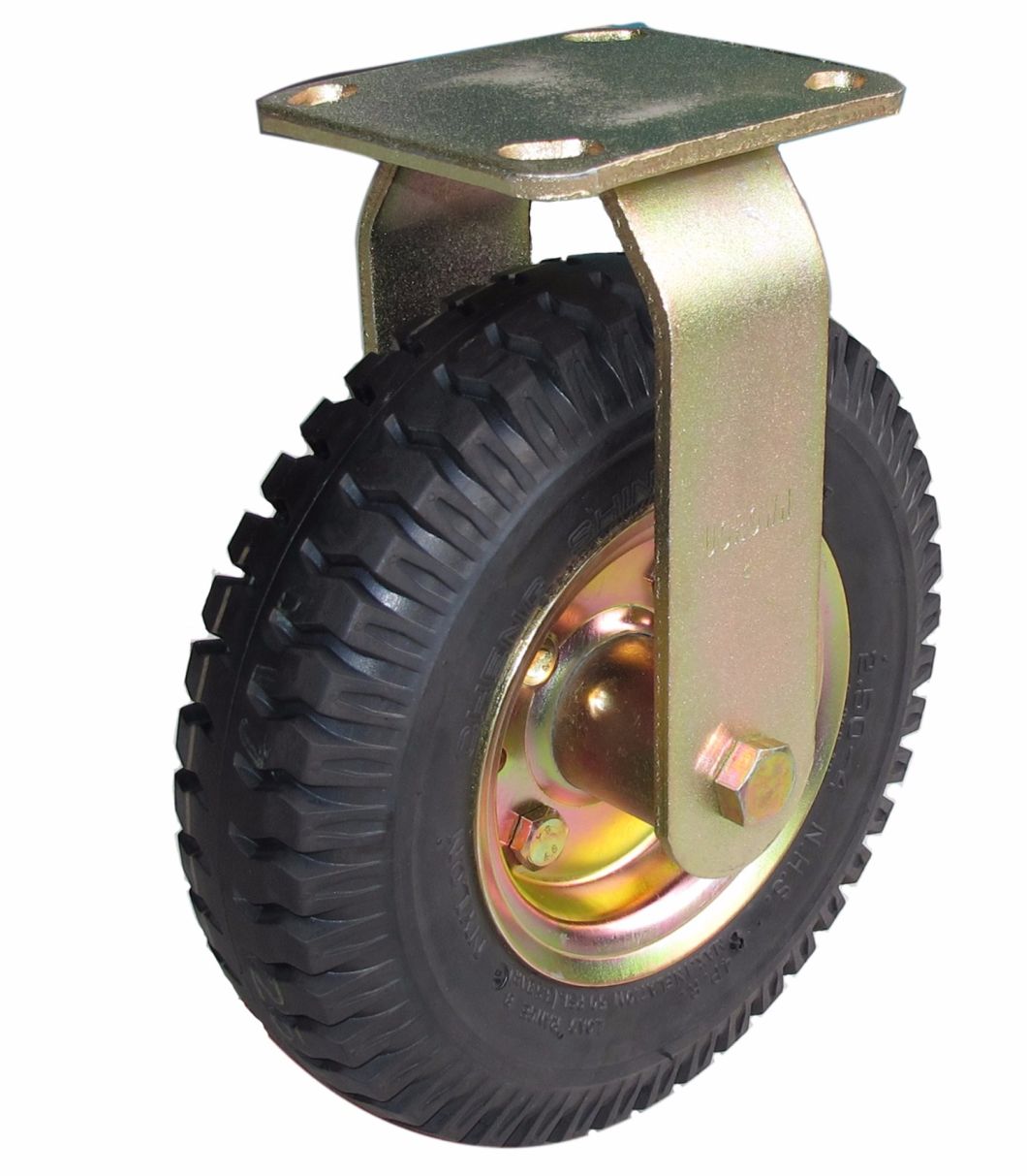 10 Inch Heavy Duty Pneumatic Tyre Fixed Wheel