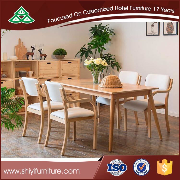 Modern Style Restaurant Dining Table and Chair for Dining Room Customized