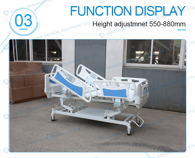 5 Functions Cheap Electric Patient Hospital Medical Adjustable Bed