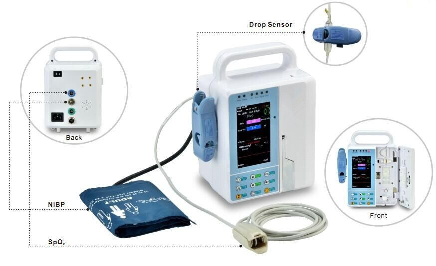 Small Size Hospital Equipment Veterinary Infusion Pump