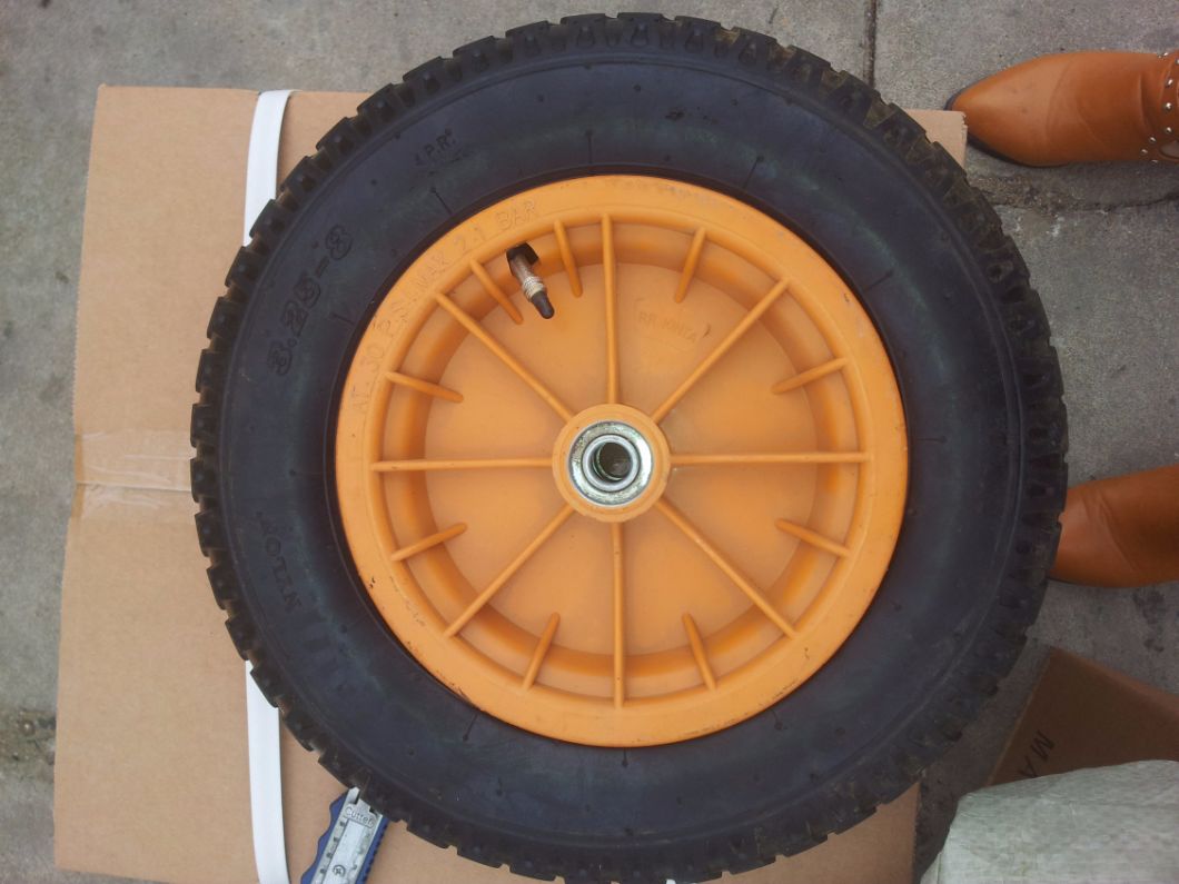 350/400-8plastic Rim Air Rubber Wheel