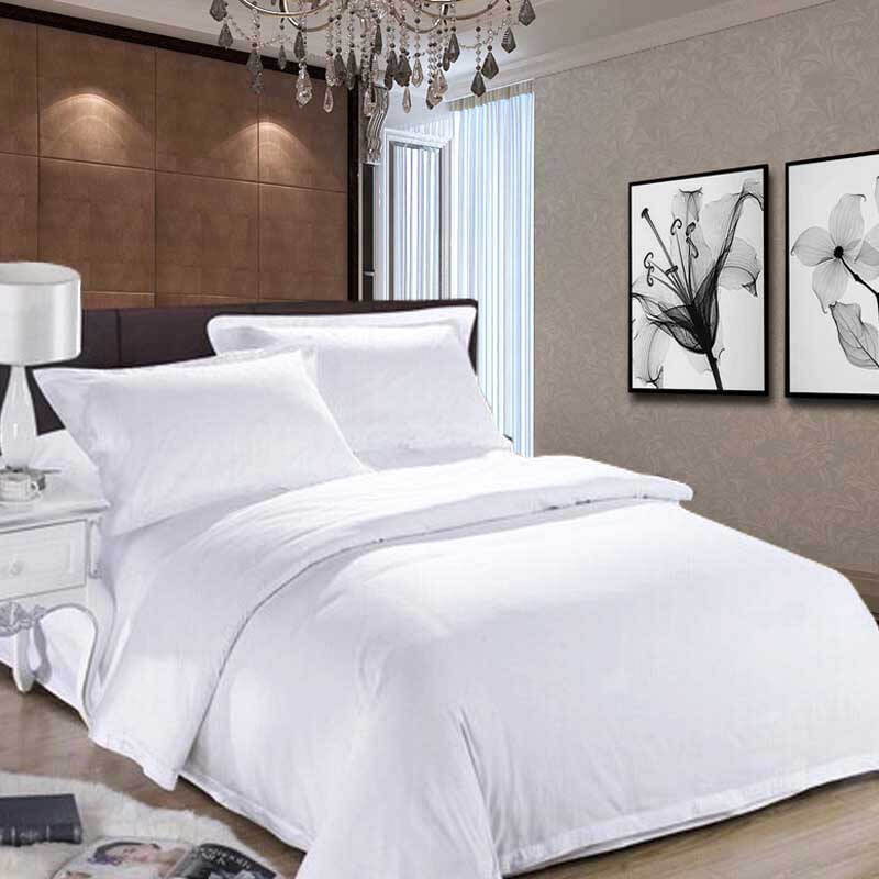 Factory Hot Sale 400tc Satin Hotel 100% Cotton Bedding Set (JRD992)