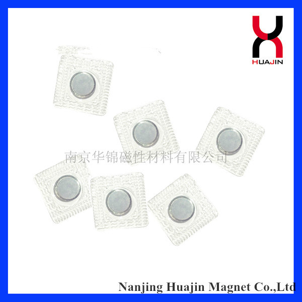 NdFeB Strong Sewing Magnet for Clothing with Plastic Cover