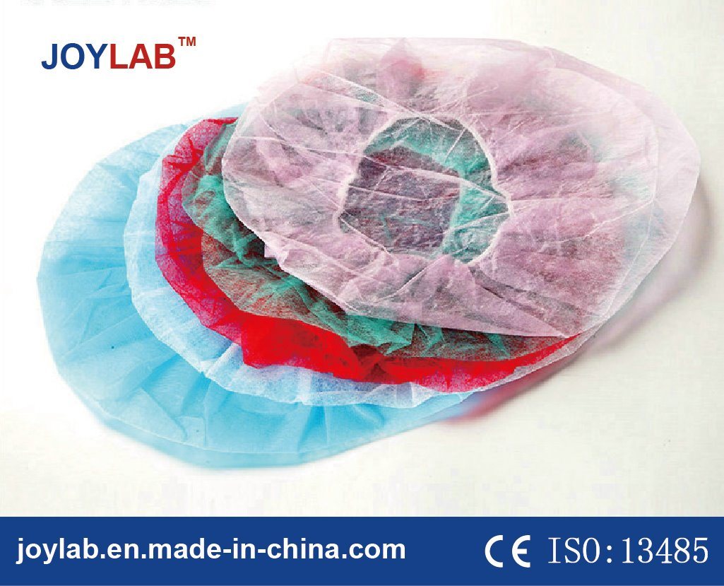 Disposable Non-Woven Bouffant Round Nurse Cap for Surgical and Medical