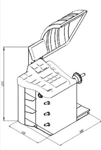 2016 New Style Wheel Balancer Equipment (ORB72)