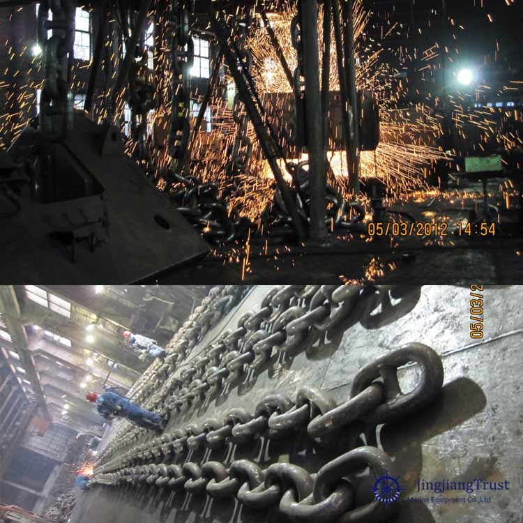 Stud Link Anchor Stainless Steel Chain for Ship with CCS, ABS, Lr, BV