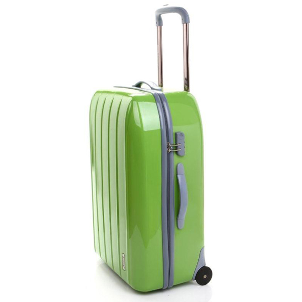 2014 China Aircross Colorful Girls Carry on PC Hardshell Luggage Set Four Wheels Travel Trolley