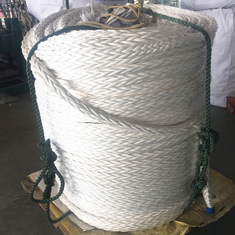 High Resistance 12 Strands UHMWPE Mooring Rope