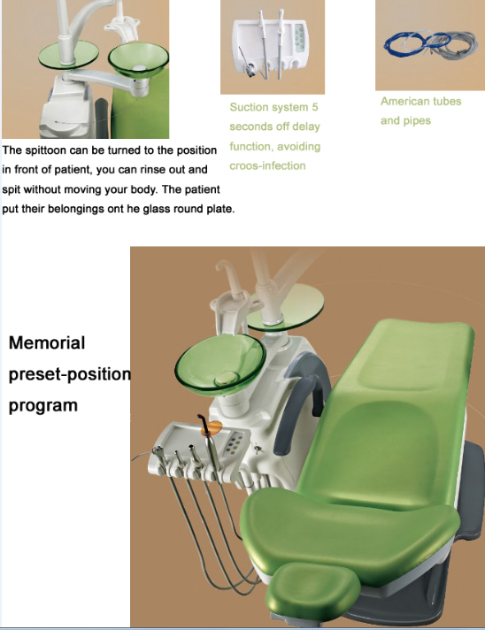 FM-7218 New Style Computer Controlled Integral Dental Chair Unit