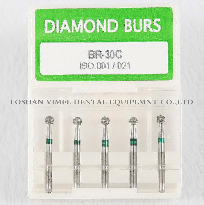 Dental Diamond Bur for High Speed Handpiece Fg 1.6mm