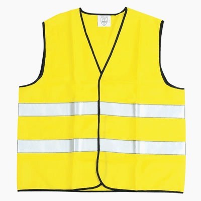 Security Protection High Visibility Yellow Reflective Safety Vest