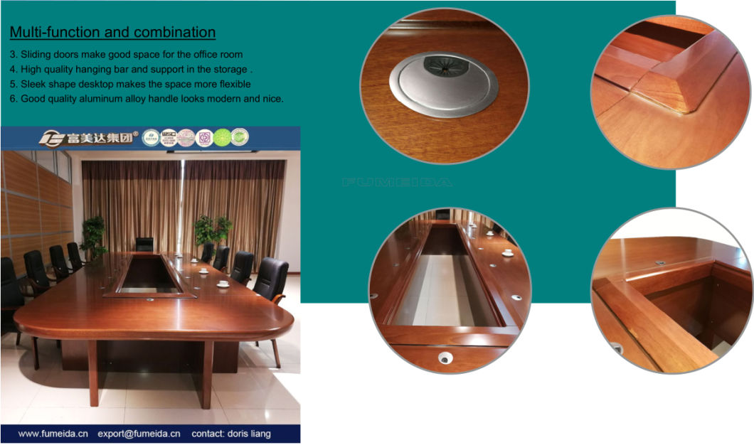 Modern Simple Cord Government Conference Table