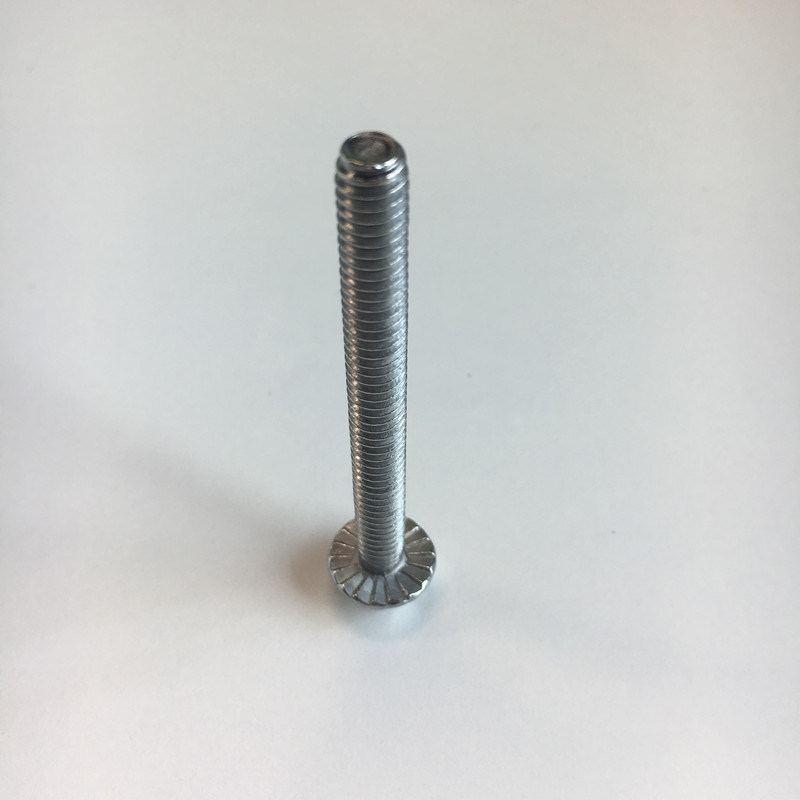 All Sizes Carbon Steel Zinc Plated Hex Flange Head Bolts