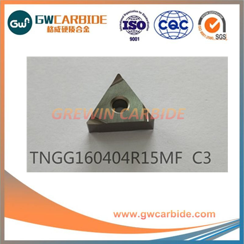 Tungsten Carbide Insert Vbgt 110302 for Cutting Aluminium Milling Tools