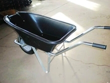 Heavy Duty Wheelbarrow with Plastic Tray (WB6414-1)