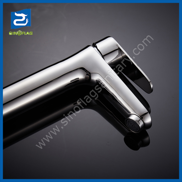 Single Handle Ss 304 Bathroom Basin Tap Building Mixer