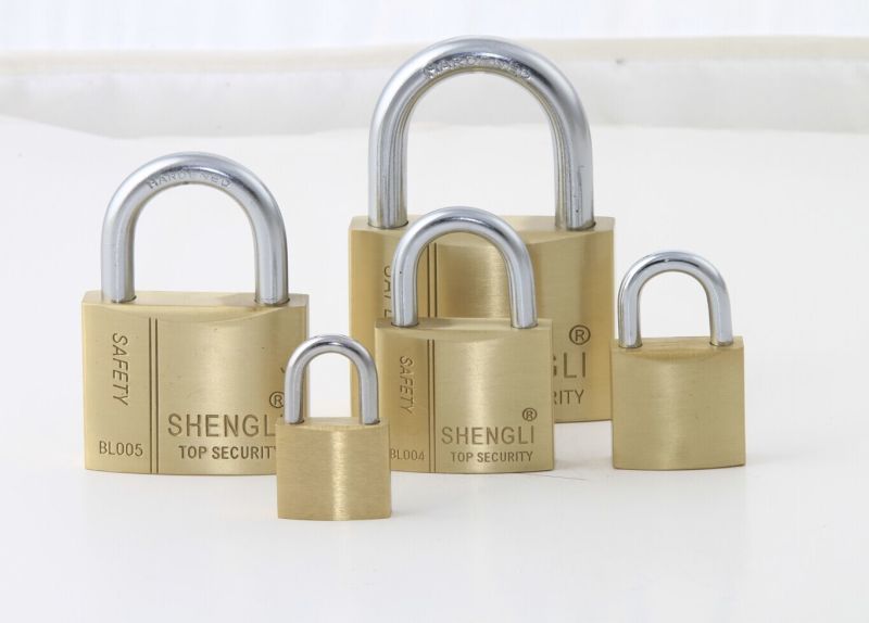 High Quality Europe Type MID-Heavy Duty Brass Padlock Factory Price