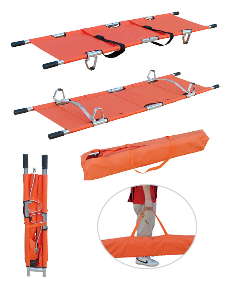 Portable Patient Aluminum Alloy Stretcher (SLV-1G)