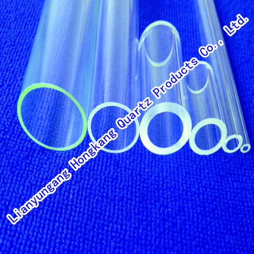 Fire Polishing Clear Fused Quartz Tube