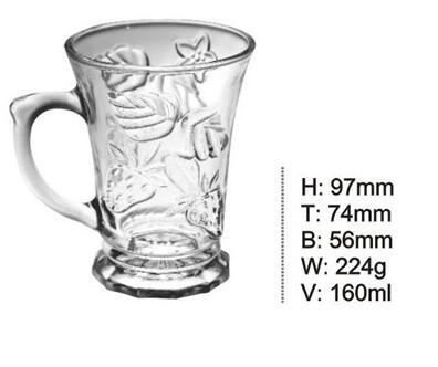 Glass Cup Beer Mug Coffee Cup Sdy-F00316