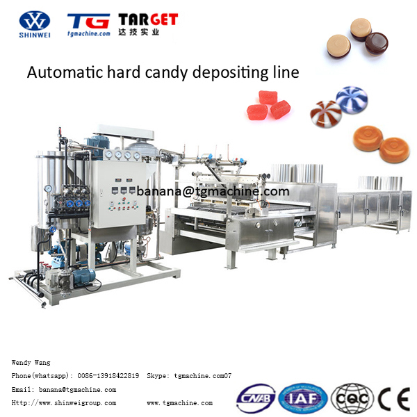 Hot Sale Automatic Hard Candy Depositing Line with Low Price