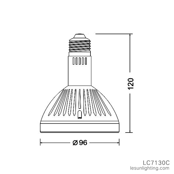 AC/DC 12V 5W LED Cup Light with MR16 Base LC7124y