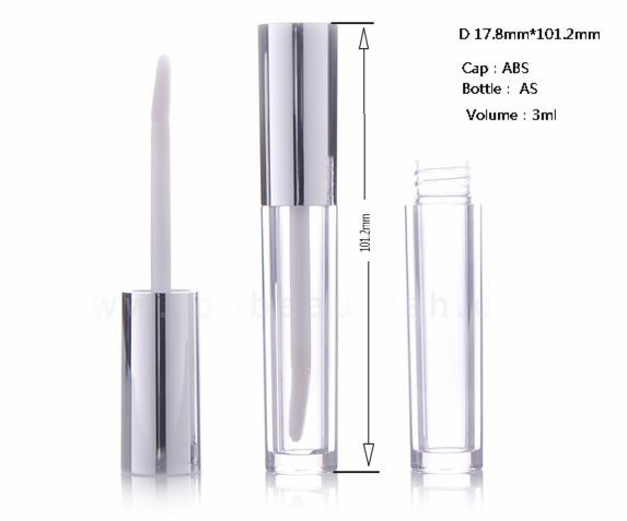 1.2ml Small Sample Lip Gloss Bottle with DOE Foot