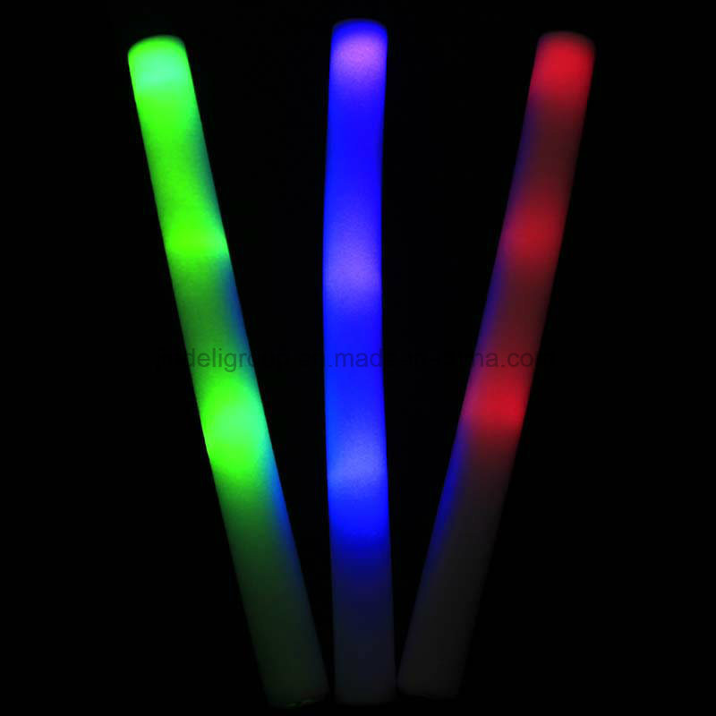 Promotional LED Flash Glow Foam Stick, Foam Stick, Hot Sell Lighting Stick for Concert