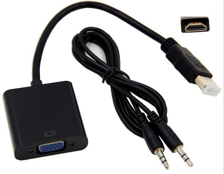 HDMI to VGA Converter Cable (with audio)